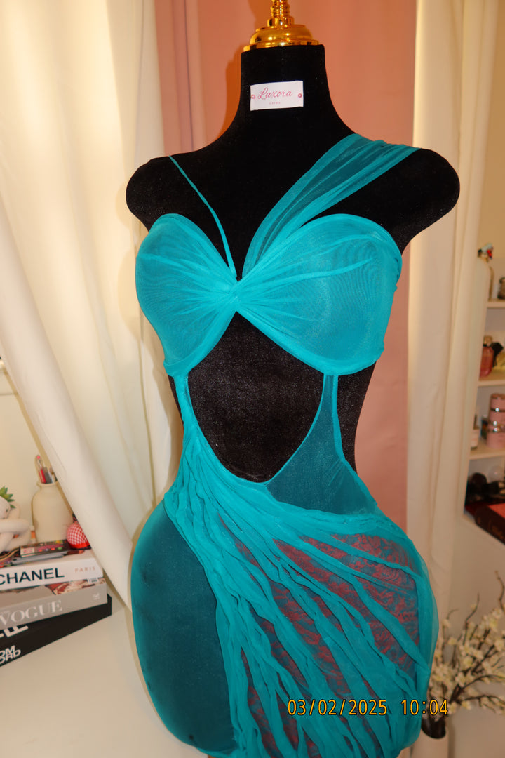 Wet Ruby Marine Dress