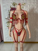 Load image into Gallery viewer, Lady Lava | Carnival Costume
