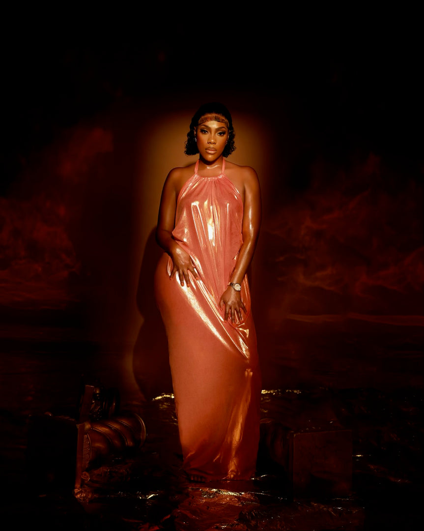 Molten Gold Dress