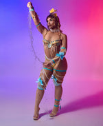 Load image into Gallery viewer, Jibaro Backline| Carnival Custome