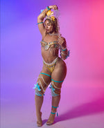 Load image into Gallery viewer, Jibaro Backline| Carnival Custome