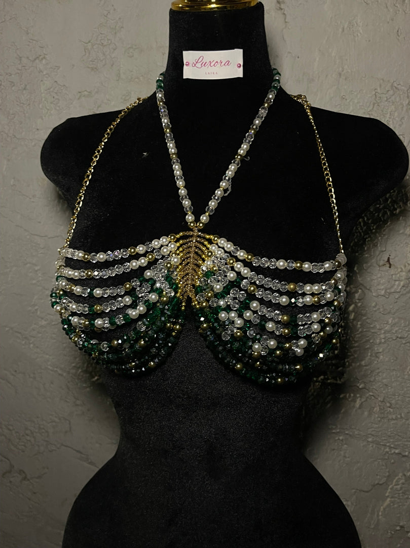 Jaded | Beaded Bralette