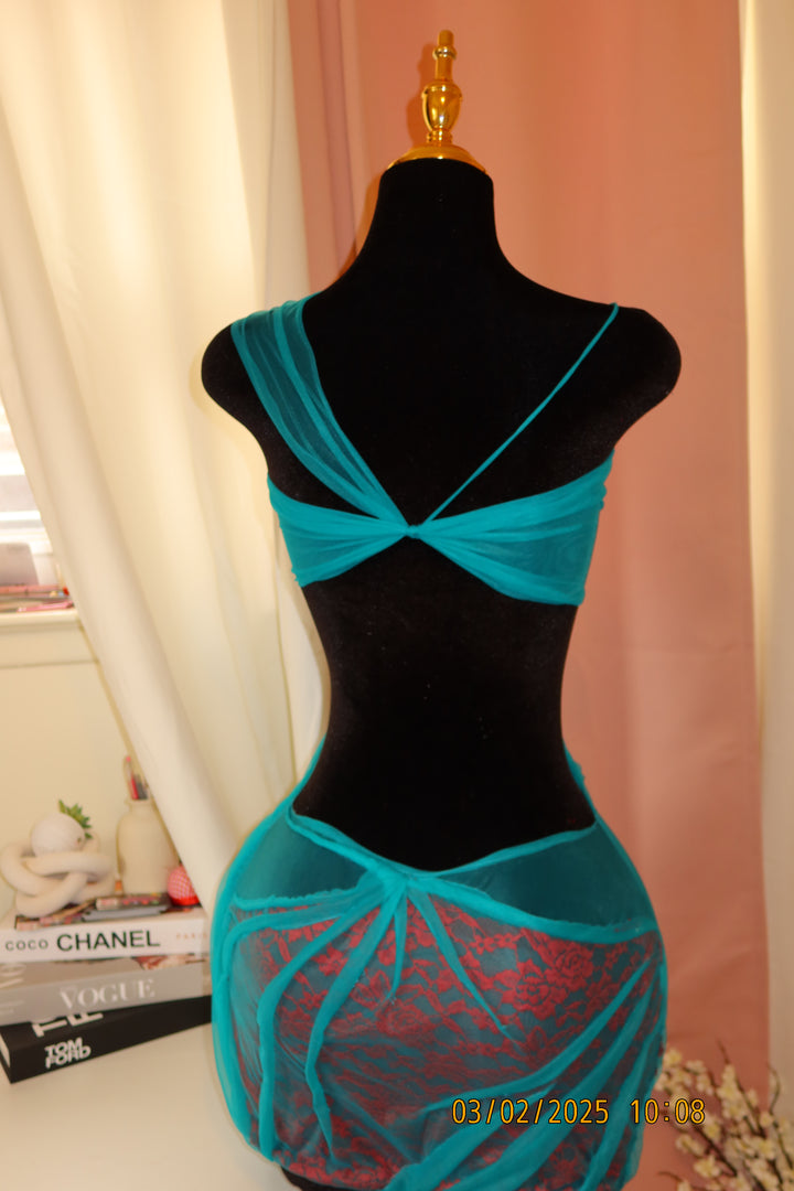 Wet Ruby Marine Dress