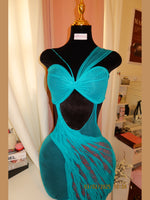 Load image into Gallery viewer, Wet Ruby Marine Dress