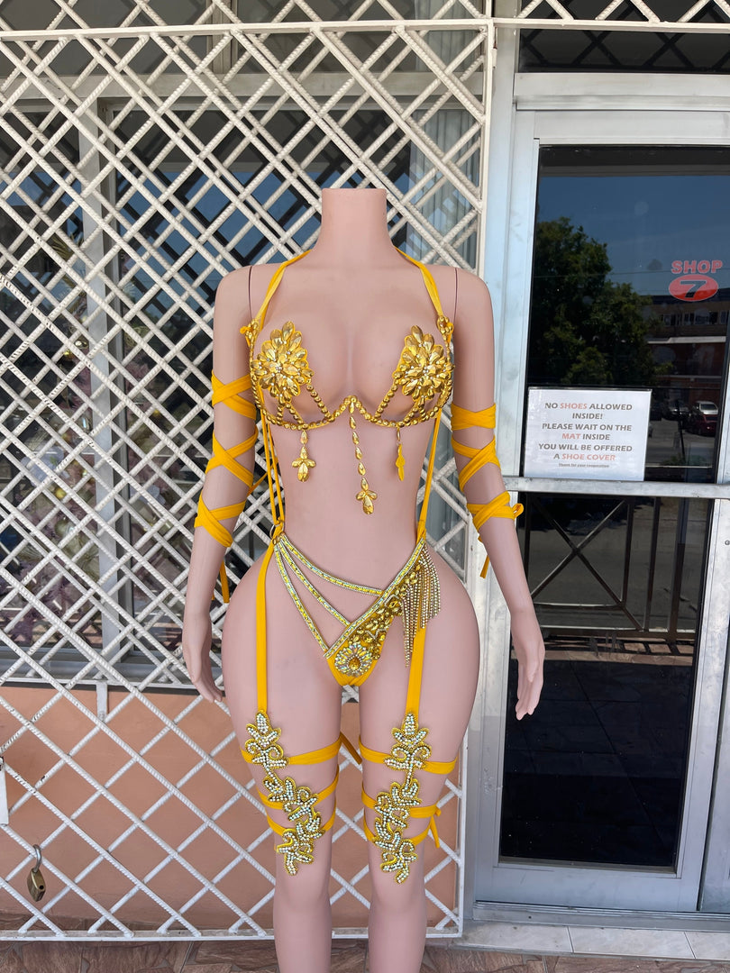 Golden Flame | Carnival Costume