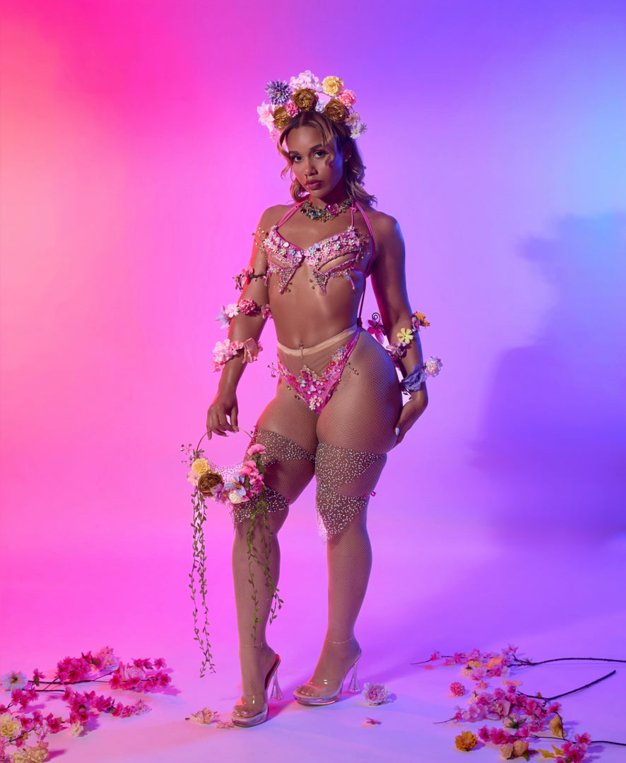 Aura Blossom Backline| Carnival Custome