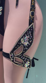 Load and play video in Gallery viewer, Sade Black | Carnival Costume
