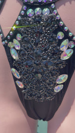 Load and play video in Gallery viewer, Sade Black | Carnival Costume
